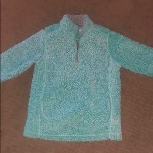 Super fluffy 3/4 zip sweater